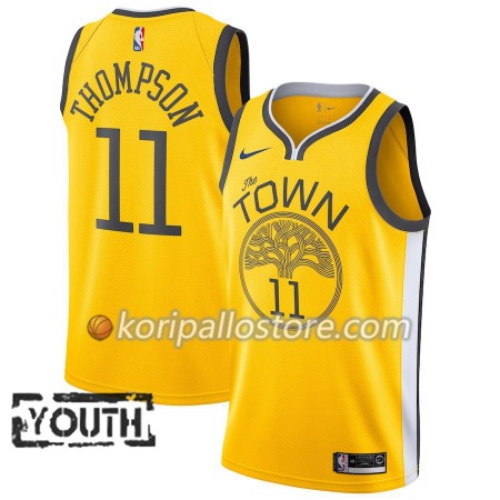 Golden State Warriors Klay Thompson 11 2018-19 Nike Keltainen Lasten Pelipaidat Swingman